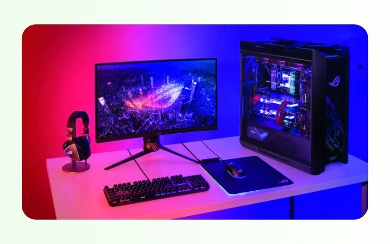 dàn máy tính chơi game pc free trang bị card đồ họa rời mượt mà