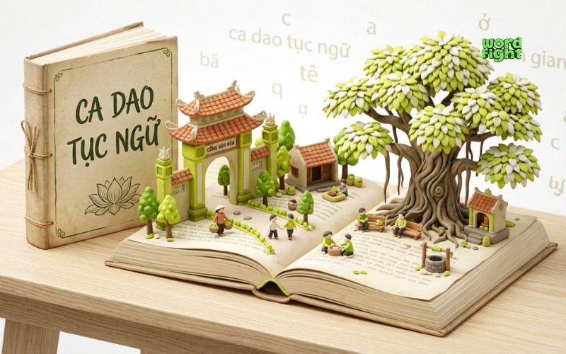Tổng hợp ca dao tục ngữ Việt Nam theo chủ đề chọn lọc