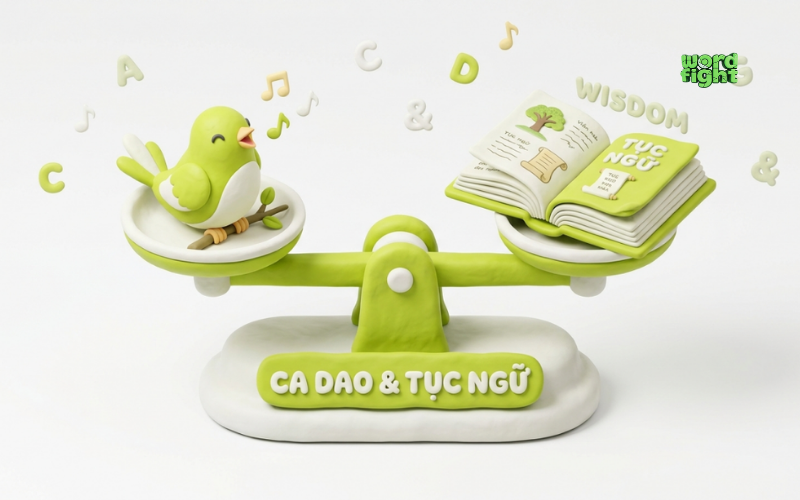 Phân biệt ca dao và tục ngữ là gì qua hình ảnh trực quan Phân biệt ca dao và tục ngữ là gì qua hình ảnh trực quan