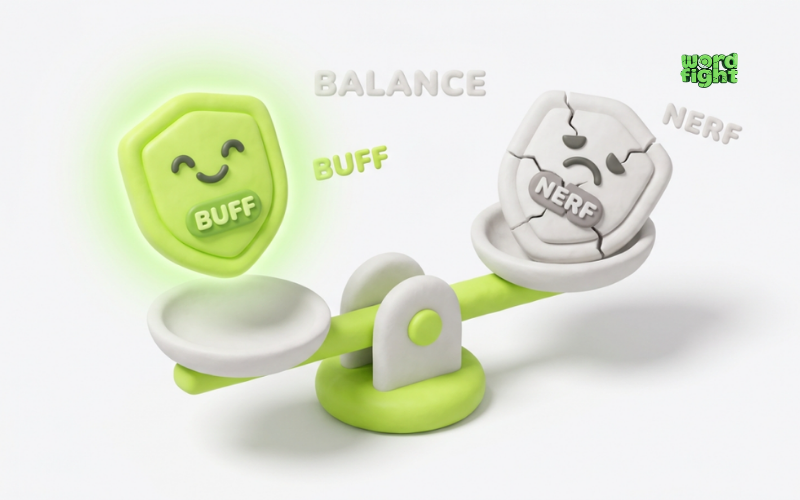 Hiểu về cơ chế buff và nerf qua các từ viết tắt trong game
