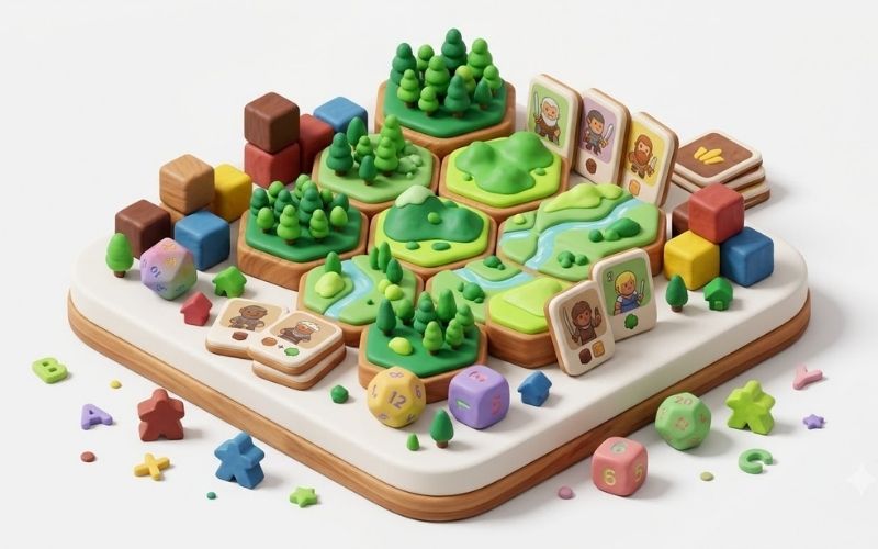 cac thanh phan vat ly da dang trong tro choi board game cac thanh phan vat ly da dang trong tro choi board game