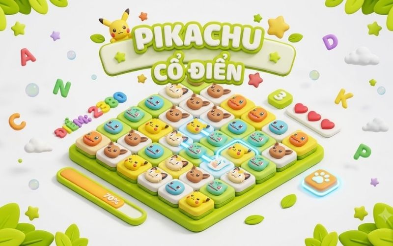 Hướng Dẫn Mẹo Chơi Pikachu Cổ Điển Và Mẹo Phá Đảo Mọi Cấp Độ