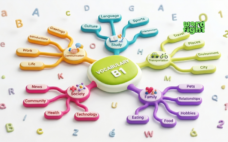 sơ đồ tư duy từ vựng B1 sơ đồ tư duy từ vựng B1