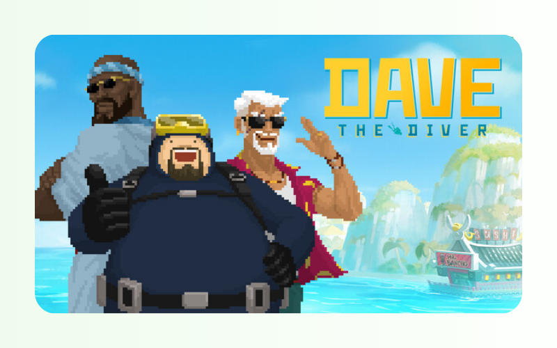 chụp màn hình dave the diver tựa game indie gây tranh cãi về nguồn vốn