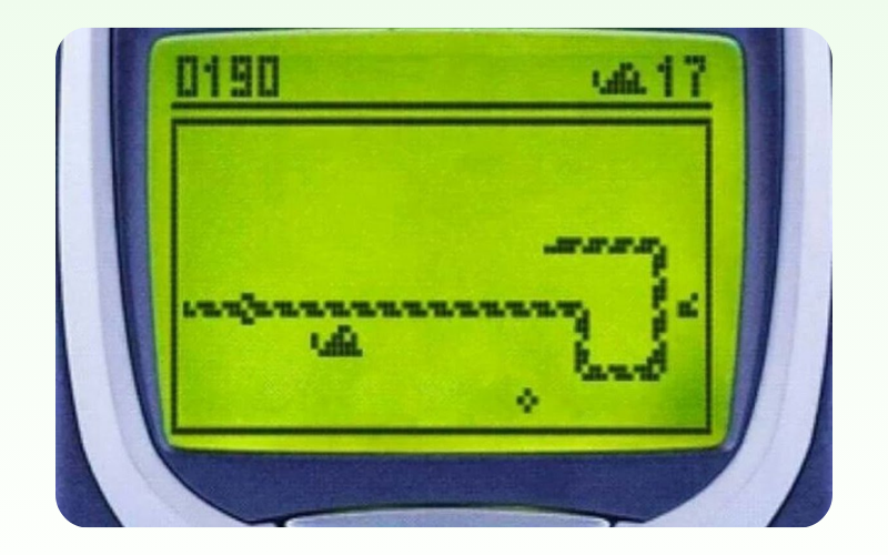 game rắn săn mồi kinh điển trên màn hình điện thoại nokia trắng đen ngày xưa game rắn săn mồi kinh điển trên màn hình điện thoại nokia trắng đen ngày xưa